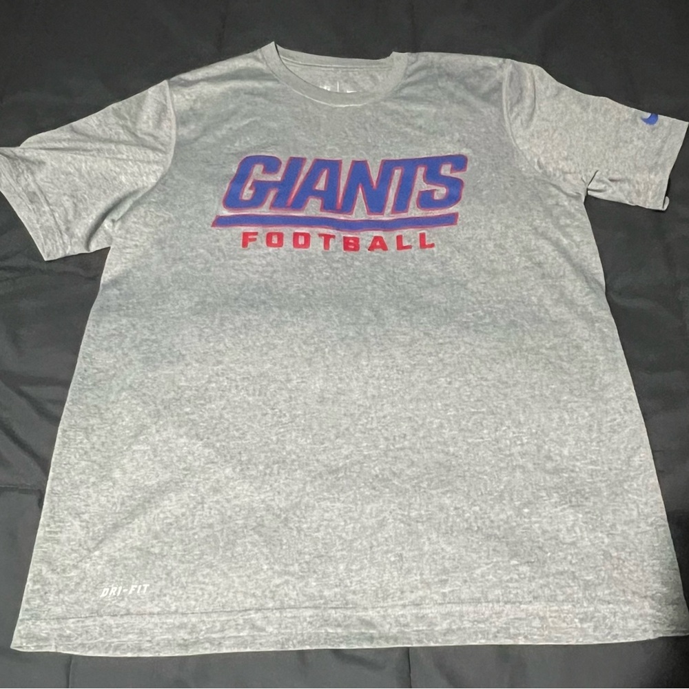 Nike Gray Giants Football Tee